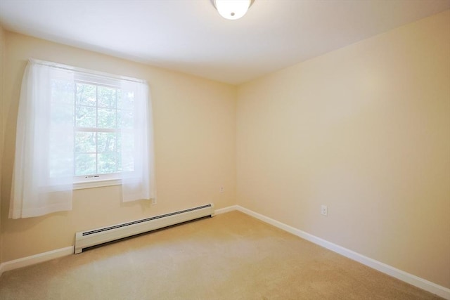 68 Dresser Hill Number 2 Rd, Dudley, MA 01571 - carpeted empty room featuring a baseboard heating unit and baseboards