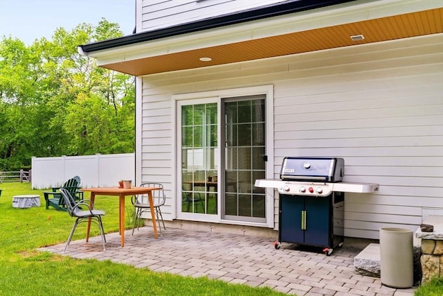 108 Central St, Ipswich, MA 01938 - view of patio with area for grilling