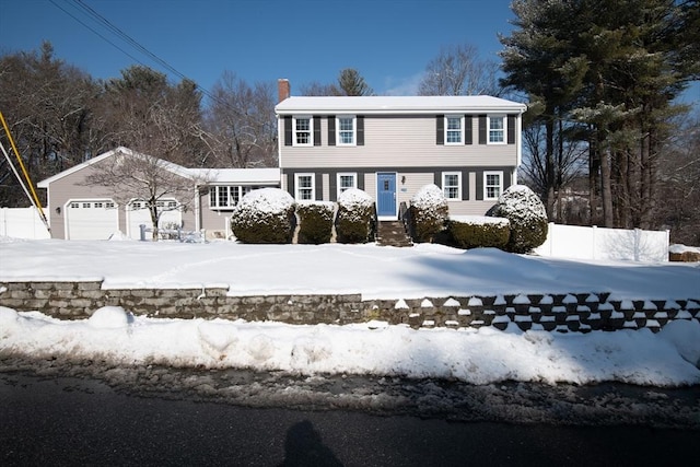 view of colonial house