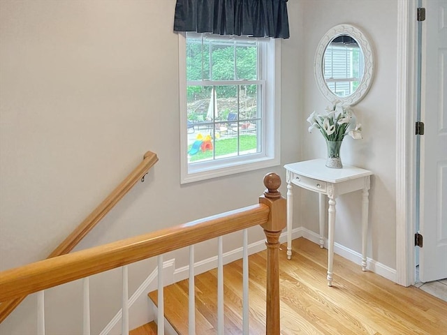 21 Parlee St, Salem, MA 01970 - staircase featuring wood finished floors and plenty of natural light