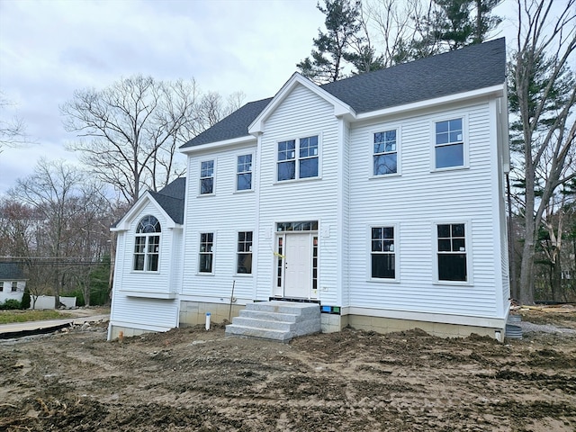 view of colonial house