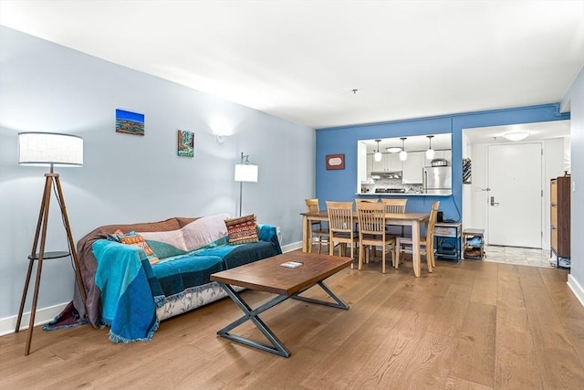 15 N Beacon Unit Ul01, Boston, MA 02134 - living room featuring light wood-style flooring