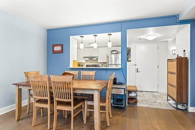 15 N Beacon Unit Ul01, Boston, MA 02134 - dining space with light wood finished floors