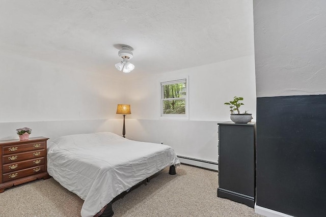 525 Flat Hill Rd, Lunenburg, MA 01462 - bedroom with a baseboard heating unit and carpet flooring
