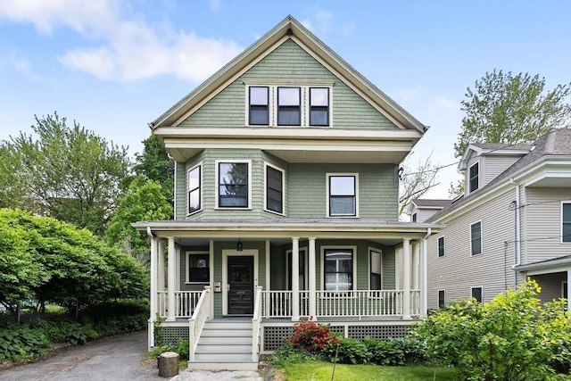 27 Chilcott Pl Unit 2, Boston, MA 02130 - view of front facade featuring a porch
