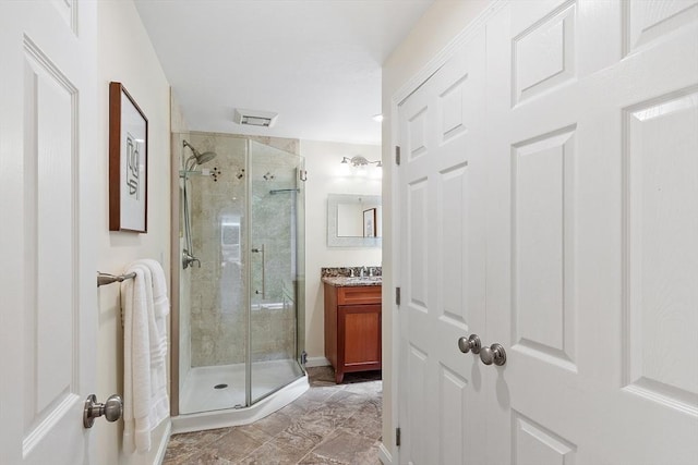 12 Green Needles Rd, Littleton, MA 01460 - full bath featuring vanity and a stall shower