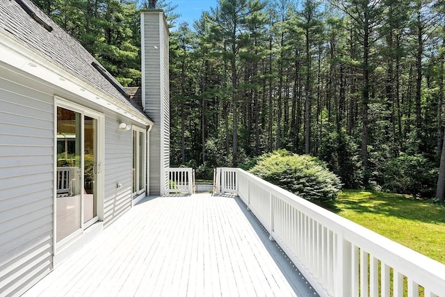 12 Green Needles Rd, Littleton, MA 01460 - view of deck