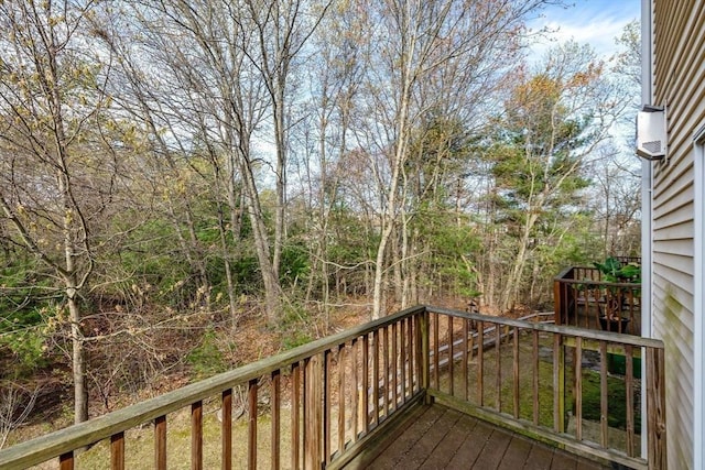 view of deck