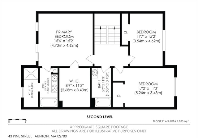 43 Pine St, Taunton, MA 02780 - home floor plan