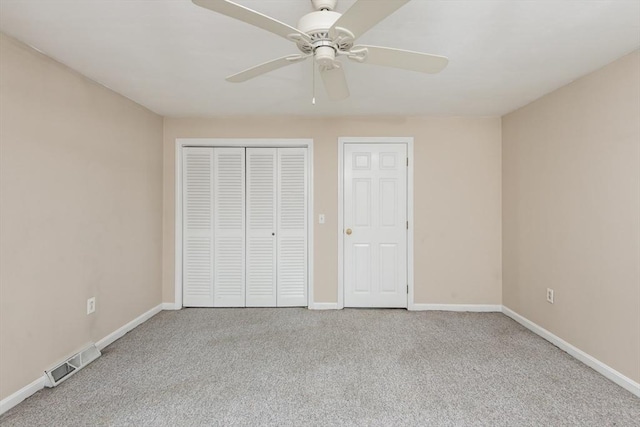 33 Cranberry Rd, Whitman, MA 02382 - unfurnished bedroom featuring carpet floors, baseboards, a closet, and ceiling fan