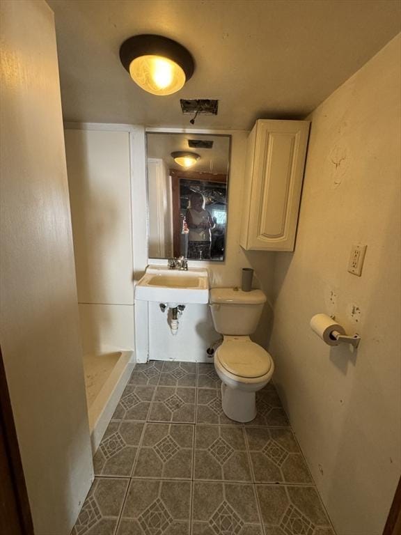 817 Middle St, Weymouth, MA 02188 - bathroom featuring a shower stall and tile patterned floors