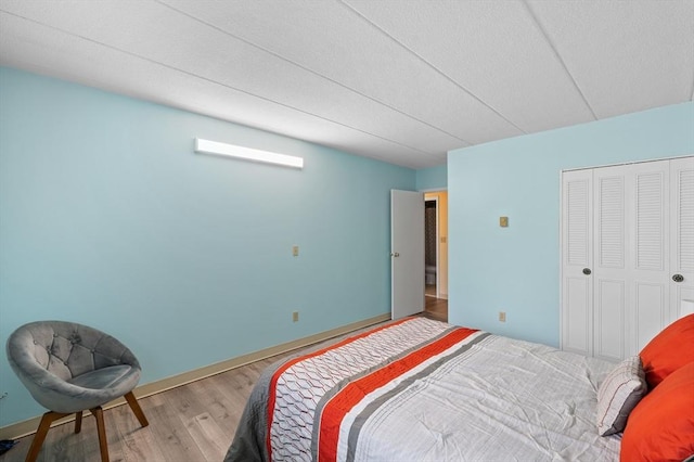 65 Commons Dr Unit 603, Shrewsbury, MA 01545 - bedroom featuring wood finished floors and a closet