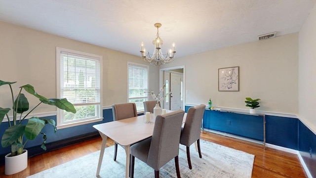1 Ridgeway Rd, North Reading, MA 01864 - dining area with a chandelier and wood finished floors