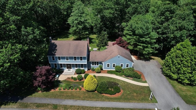 1 Ridgeway Rd, North Reading, MA 01864 - aerial view of property and surrounding area