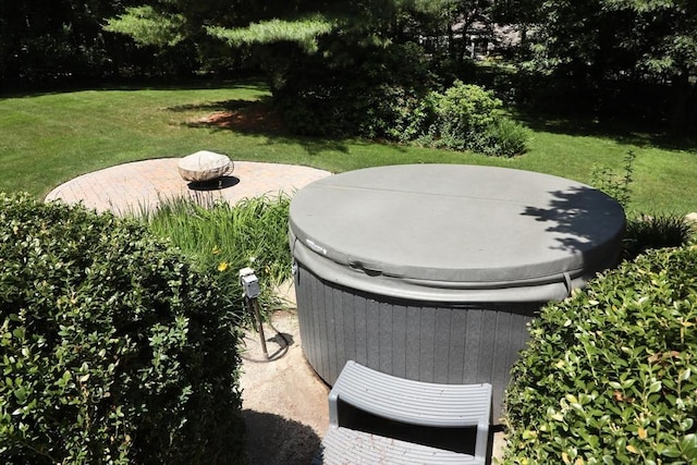 1 Ridgeway Rd, North Reading, MA 01864 - exterior view of a hot tub