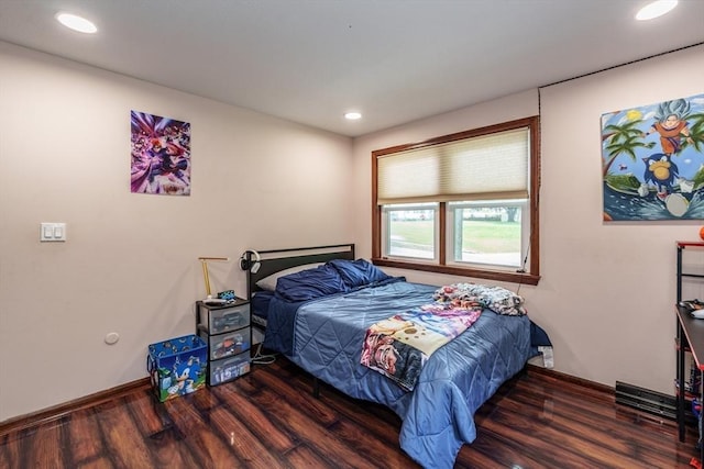 896 Montgomery St, Chicopee, MA 01013 - bedroom featuring wood finished floors, recessed lighting, and baseboards
