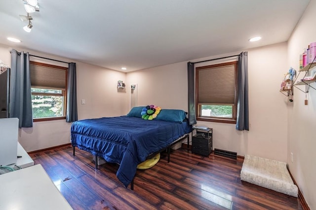 896 Montgomery St, Chicopee, MA 01013 - bedroom with wood finished floors, baseboards, and recessed lighting