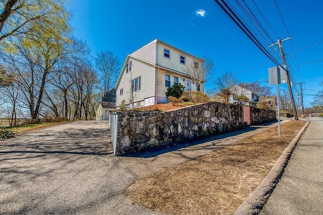 view of property exterior