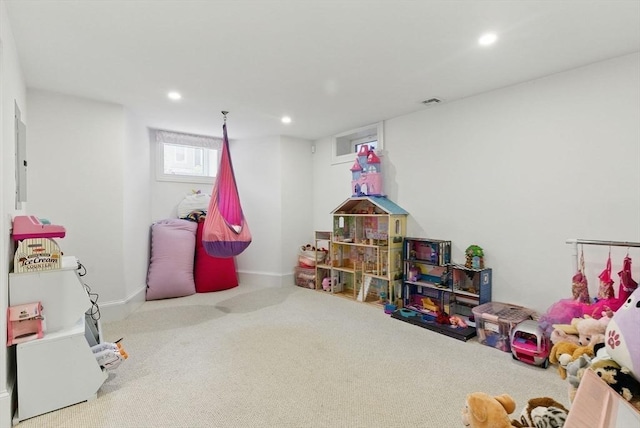 782 E 4th St, Boston, MA 02127 - game room featuring carpet and recessed lighting