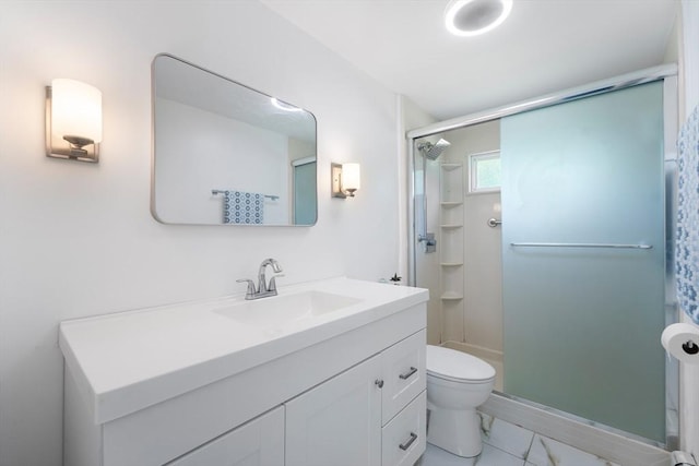 5 Woodland Dr, Oxford, MA 01540 - full bath with a shower stall and vanity