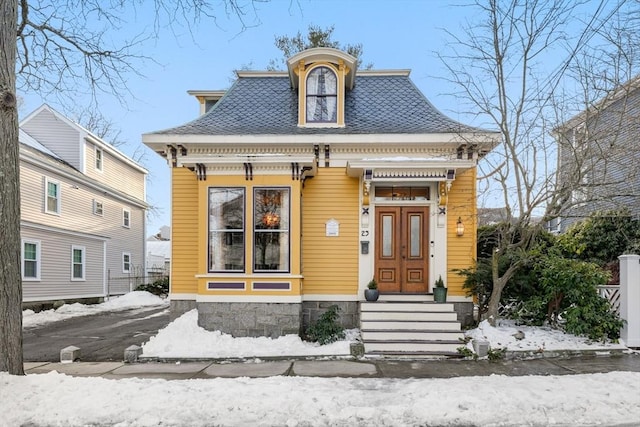 view of victorian house