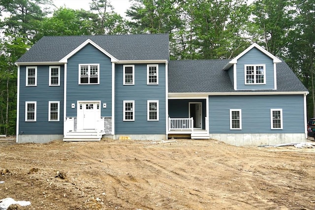 127 John Scott Blvd, Norton, MA 02766 - colonial-style house featuring a shingled roof