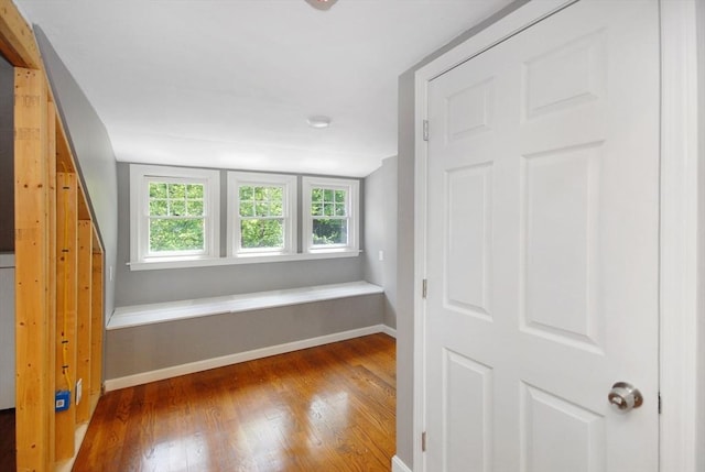 100 Main, Acton, MA 01720 - hall featuring wood finished floors and baseboards