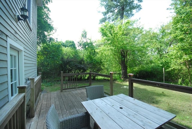 100 Main, Acton, MA 01720 - deck with a yard and outdoor dining area