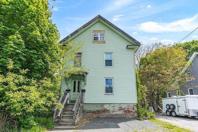 view of back of house