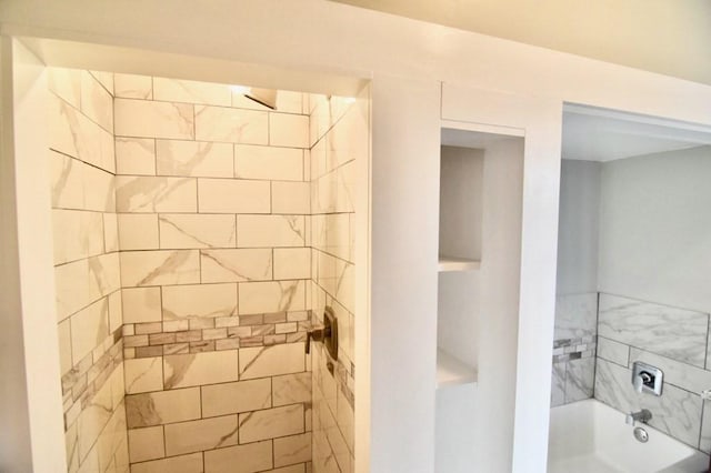 15-1/2 Tremlett St, Boston, MA 02124 - full bath with a tile shower and a tub to relax in