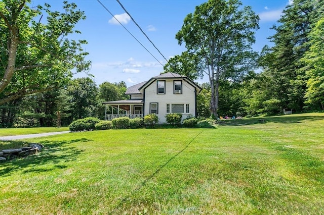 67 Main St, Atkinson, NH 03811 - view of front of house with a front lawn