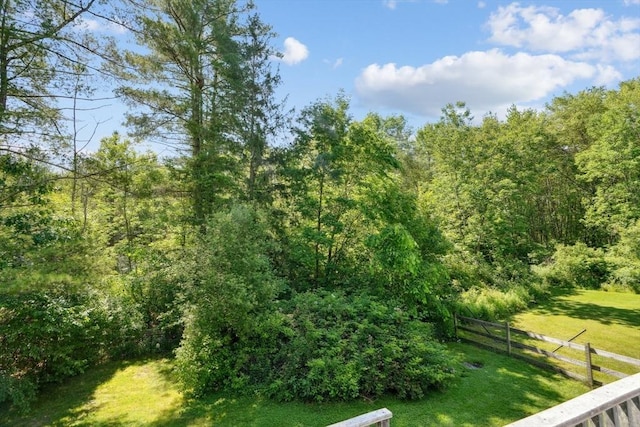 156 Langen Rd, Lancaster, MA 01523 - view of yard featuring a wooded view