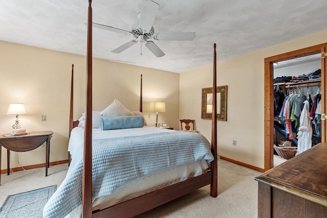 5 Vasa St, Billerica, MA 01862 - bedroom featuring light colored carpet, a ceiling fan, a closet, and a walk in closet