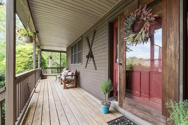 5 Vasa St, Billerica, MA 01862 - view of wooden porch