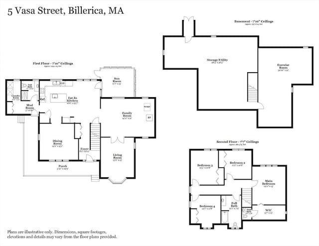 5 Vasa St, Billerica, MA 01862 - view of home floor plan