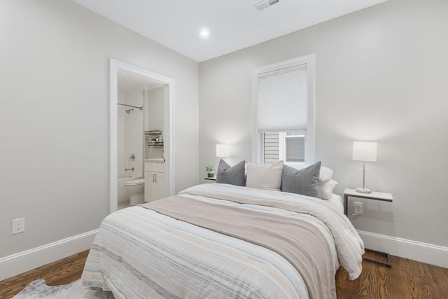 1650 Columbia Rd Unit 2, Boston, MA 02127 - bedroom featuring wood finished floors and ensuite bath