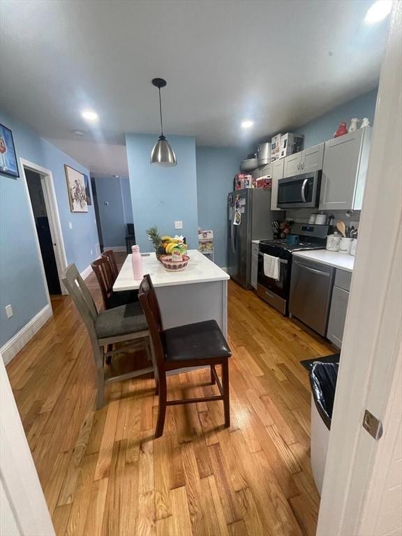 108 Grove St, Lynn, MA 01905 - dining space featuring light wood-style flooring