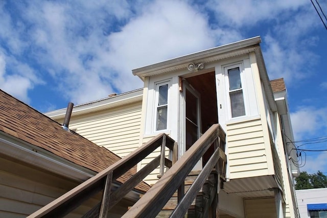 28-30 W Main St, Ware, MA 01082 - view of side of property with a shingled roof