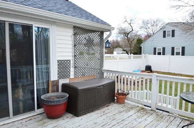 24 Dorothy Ave, Dracut, MA 01826 - view of wooden terrace