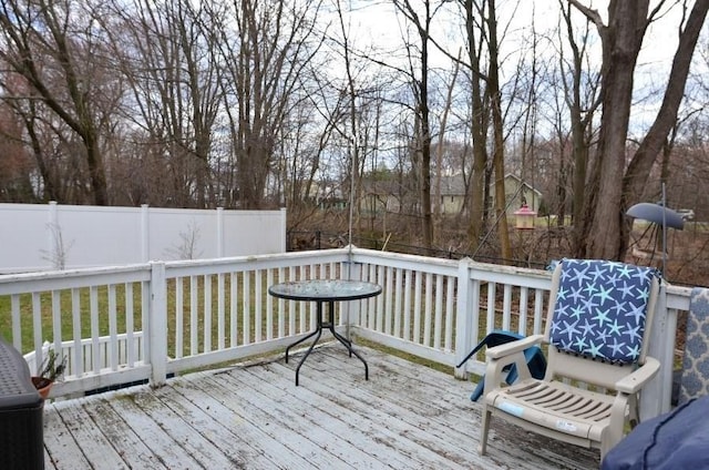 24 Dorothy Ave, Dracut, MA 01826 - view of wooden deck