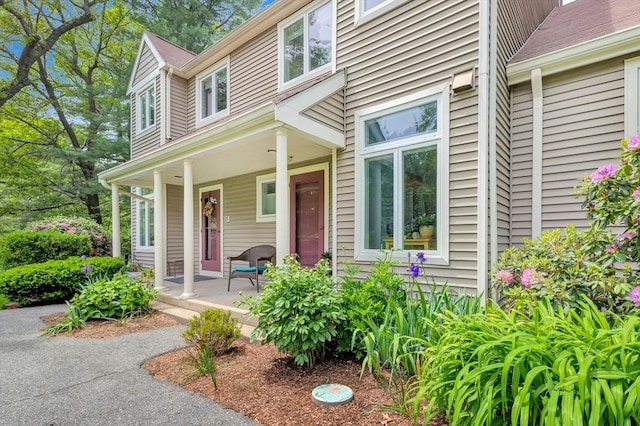 14 Michaels Grn Unit 14, Woburn, MA 01801 - view of front of property featuring covered porch