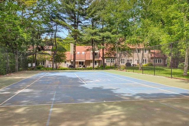 14 Michaels Grn Unit 14, Woburn, MA 01801 - view of tennis court with community basketball court