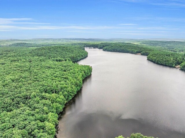 64E Old Princeton Rd, Hubbardston, MA 01452 - bird's eye view of a nearby body of water