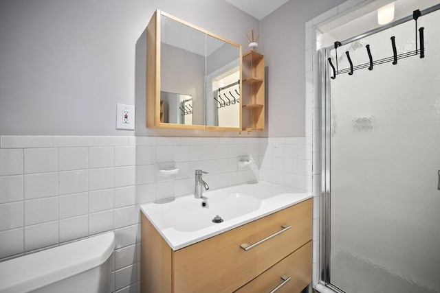 34 Clubhouse Ln, Natick, MA 01760 - bathroom with vanity and a shower stall