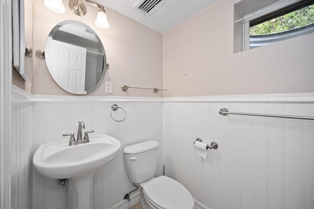 34 Clubhouse Ln, Natick, MA 01760 - half bath with a wainscoted wall