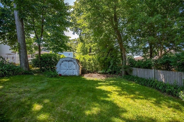 112 Harmon Ave, Springfield, MA 01118 - view of yard featuring a storage unit