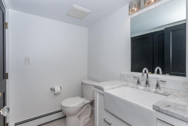 2 Overlook Rd, Canton, MA 02021 - bathroom featuring baseboard heating and vanity