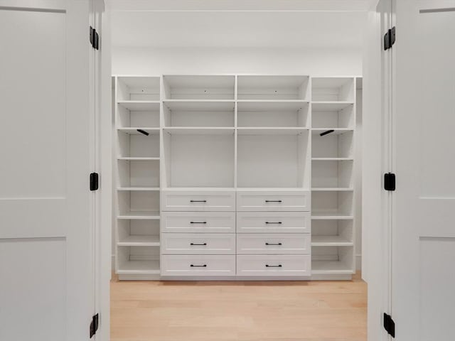 view of closet