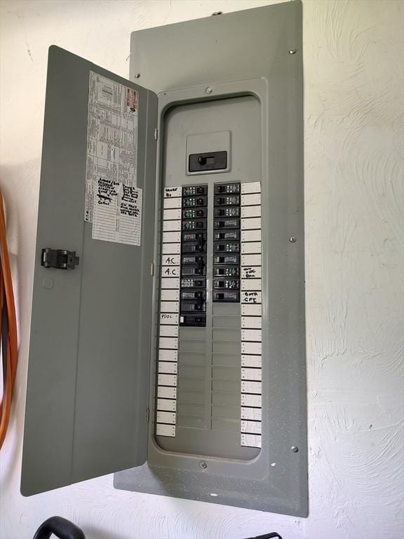 utilities with electric panel