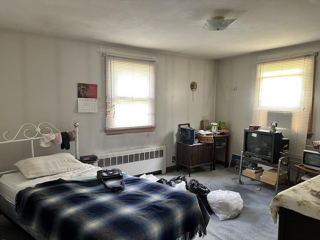 23 Rhodes Cir, Hingham, MA 02043 - bedroom featuring radiator heating unit and light carpet